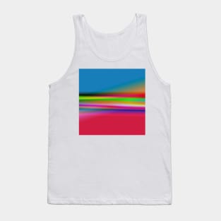 BLUE PINK GREEN TEXTURE Tank Top